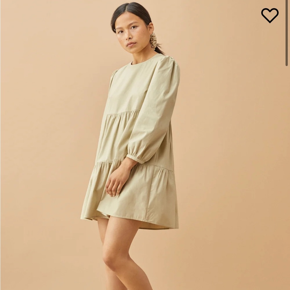Reformation Beckett long sleeve dress